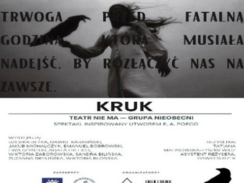 Plakat spektaklu kruk